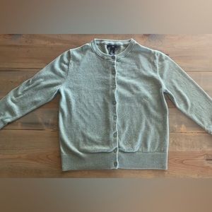 Women’s Small, Gap, Very Soft Sweater/Cardigan, Light Green, Like New